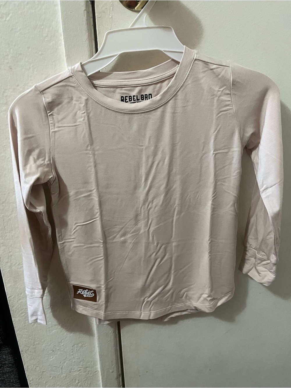 Rebel Bro - Little Boys Long-Sleeve Shirt - Light Beige